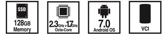 Autel ADAS MAS20T ADAS MA600 Mobile Calibration Frame + software application (1Yr) + MS909 Tablet