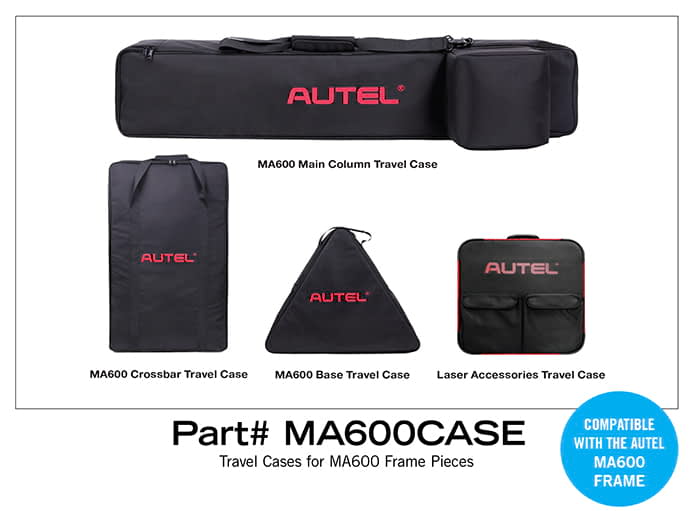 Autel MaxiSYS ADAS MA600CASE Travel Cases for MA600 Frame Pieces