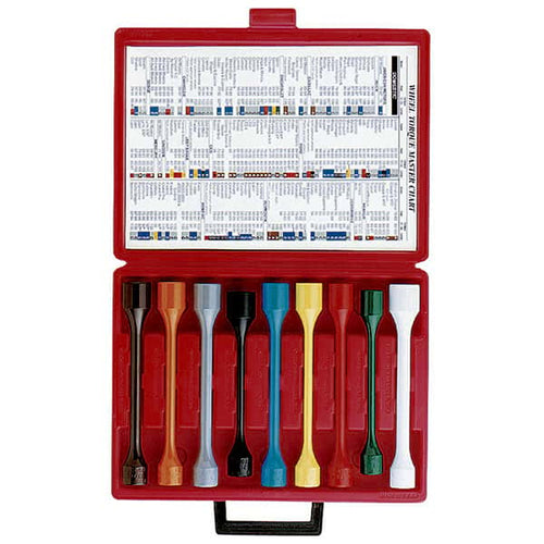 Ken-Tool 30179 9Pc 1/2" Drive Torque Master Torque Sticks Nine Piece Kit