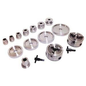 Quick-Chuck 70040E Brake Lathe 3-Jaw TWIN CHUCK Hubless Mounting Kit