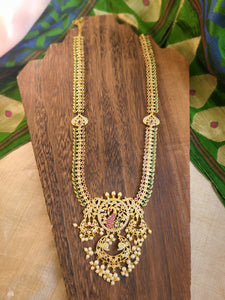 Kanthi designer gold plated necklace set
