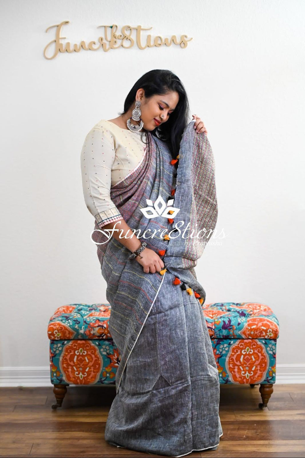 Details more than 188 plain linen sarees super hot