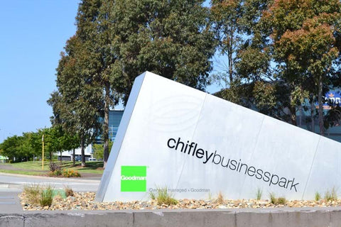 A photo featuring Dinsan Nursery's quality wholesale plants at Chifley Business Park, Melbourne.