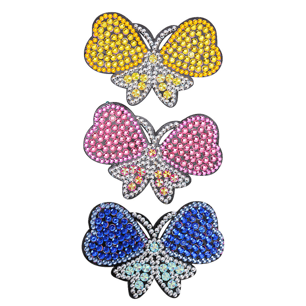 

3pcs Butterfly Hairpin-DIY Creative Diamond Fashion Accessories, Default title, 501 Original