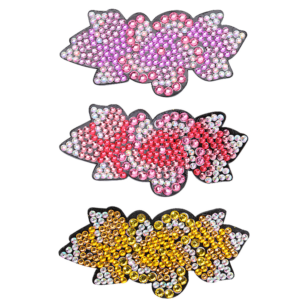 

3pcs Flower Hairpin-DIY Creative Diamond Fashion Accessories, Default title, 501 Original