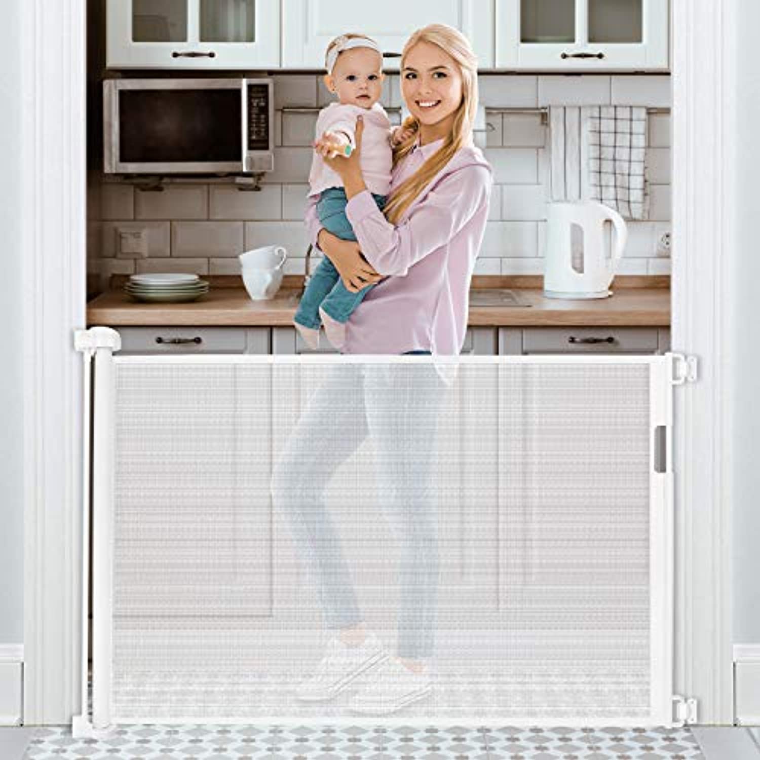 retractable outdoor baby gate