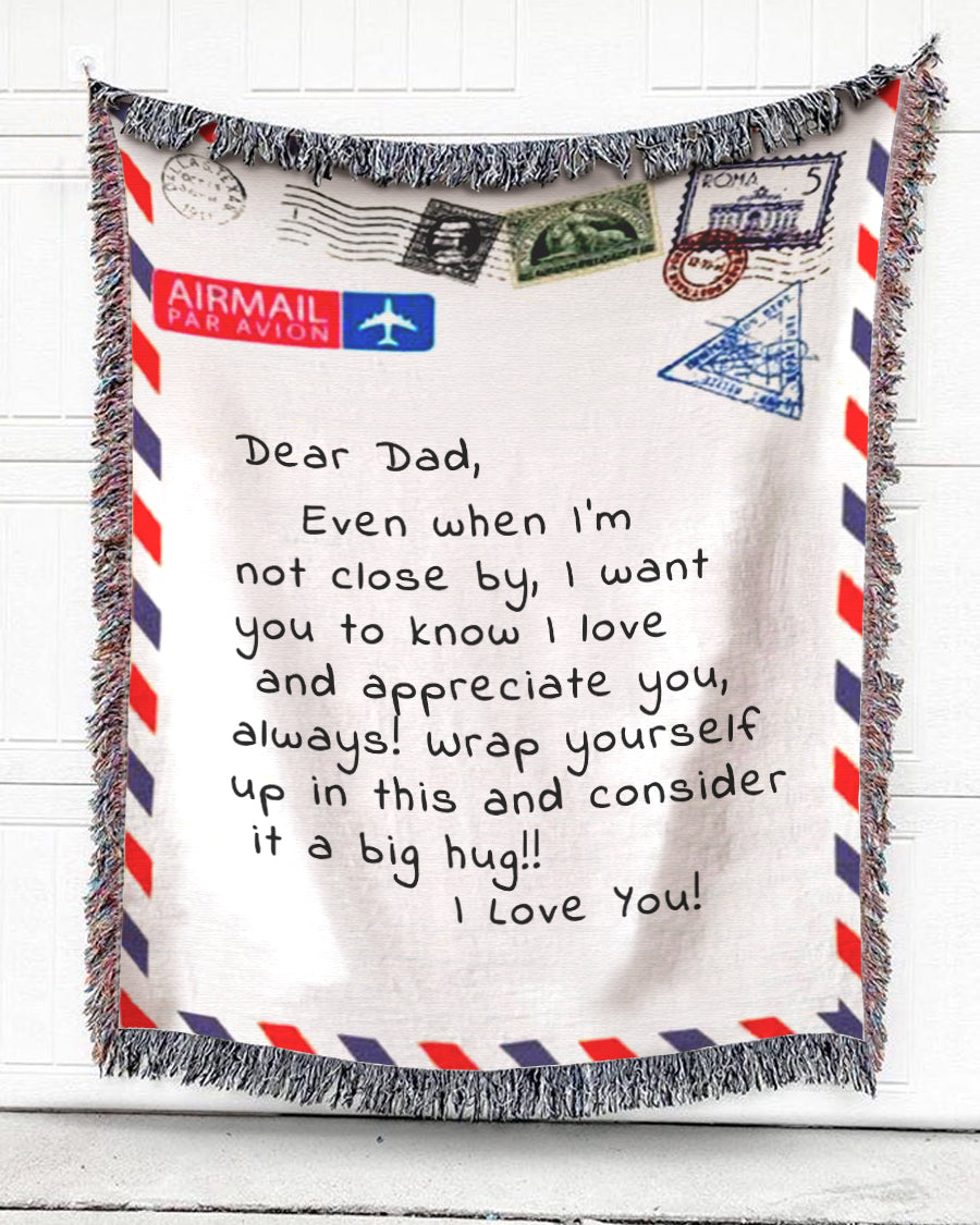 personalized blankets for father's day