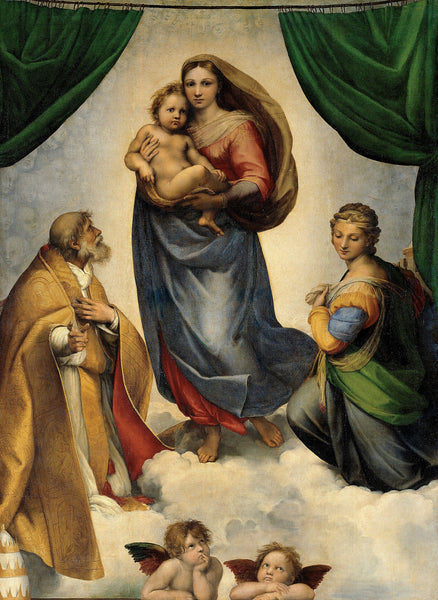 Sistine Madonna by Raffael