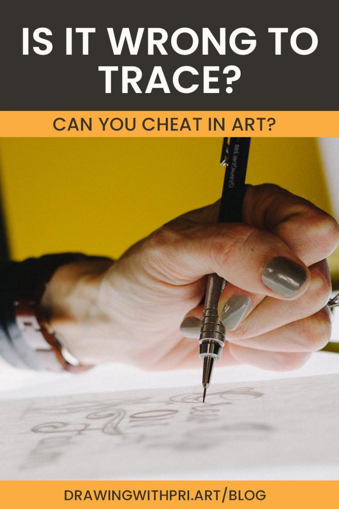 Can you cheat in art?