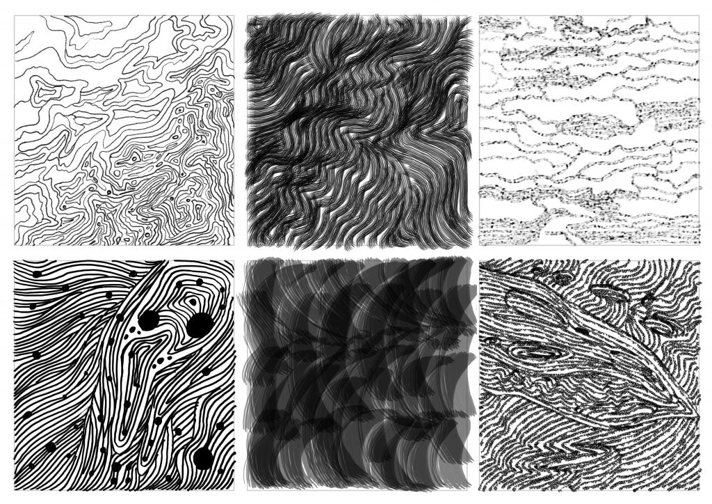 Drawing exercise example - Doodles and textures