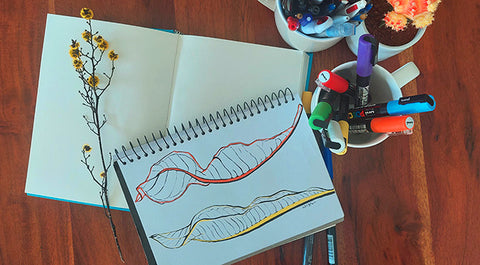 Sketchbook Kids Ideas: Practice and Create Imagine How to Drawing
