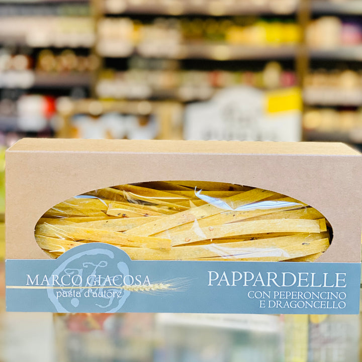 Marco Giacosa Pasta: Tagliatelle with Sepia, Rosemary and Marjoram