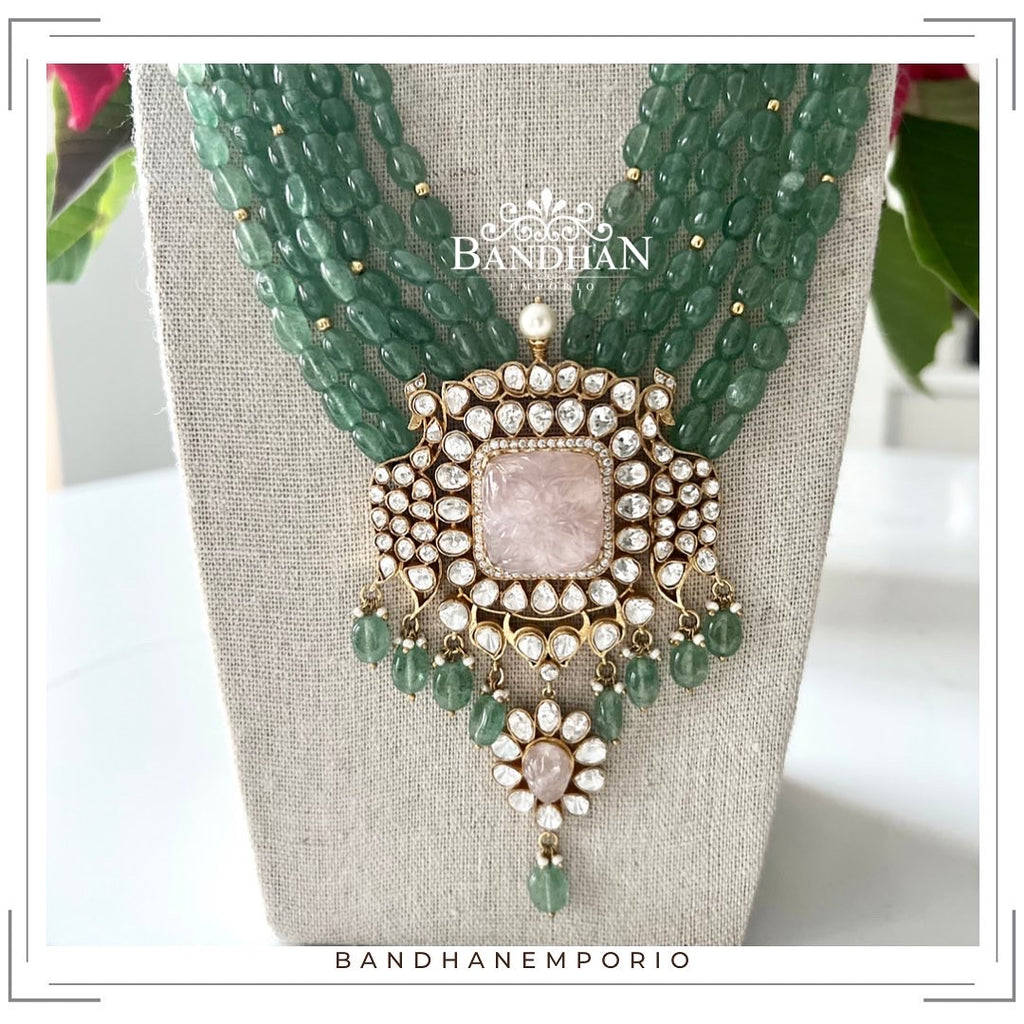 Anavarna - 92.5 Silver Necklace – Bandhan Emporio