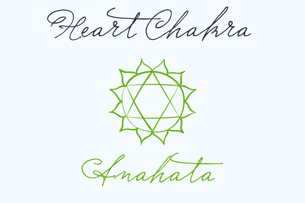 Heart chakra Sanskrit image for Anahata