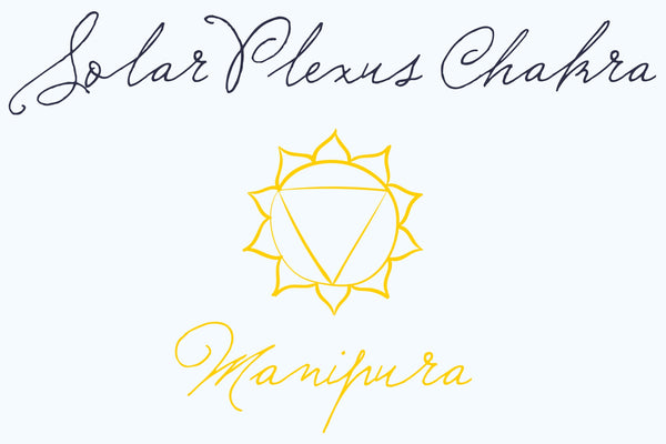 Solar Plexus Chakra Sanskrit image for Manipura