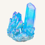 Blue Aura Coated Quartz