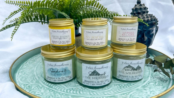 Tyler Aromatherapy Mood Enhancing Nature Inspired Candle Collection