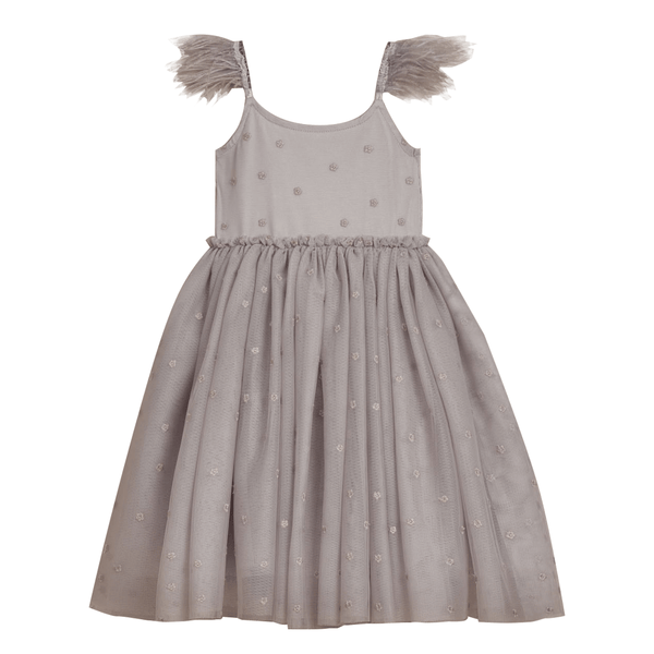 Noralee Poppy Dress Ivory – Crown Forever
