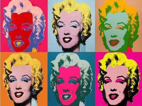 warhol marylin monroe paint by numbers kit