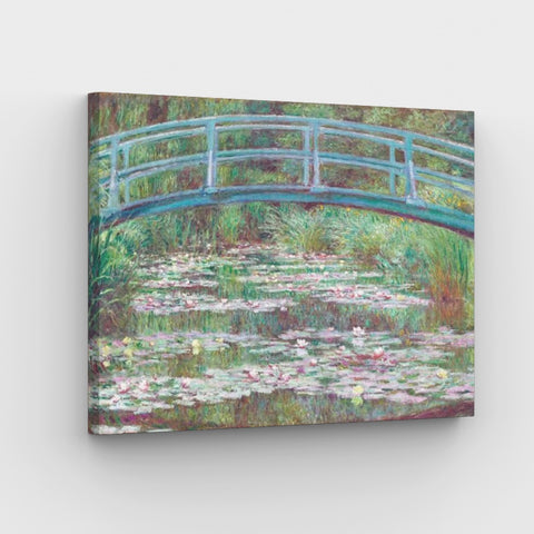 Claude Monet - Japanese Footbridge Paint by numbers kit