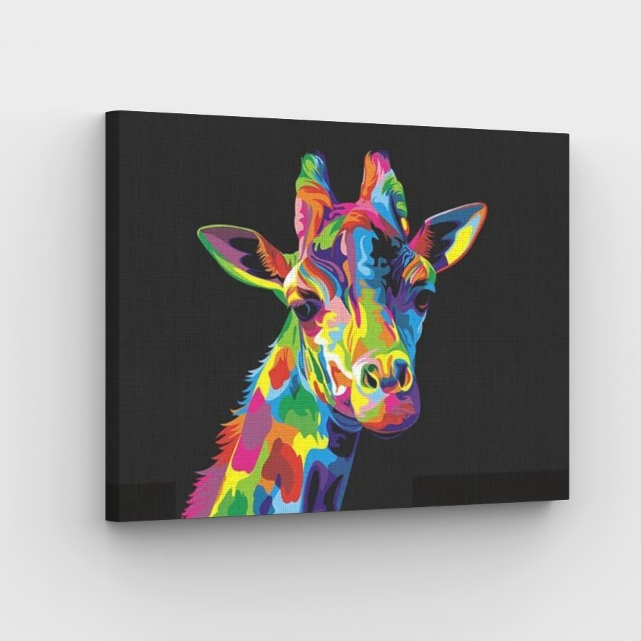 Neon Giraffe - Painting by numbers shop