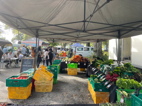 Streamside Organics at Christchurch Farmers Market