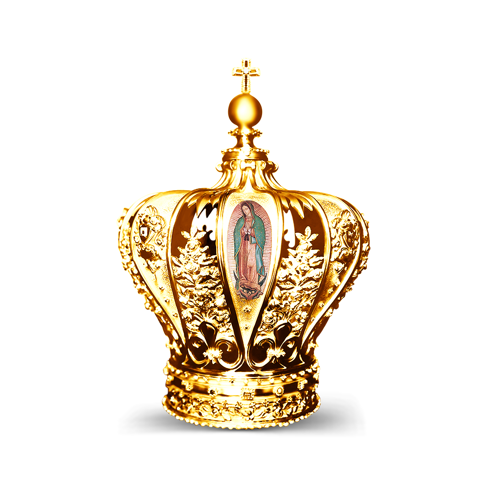 Corona de frente de pan de oro -  México