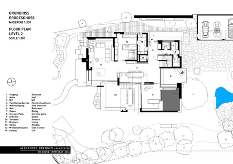 Modern Design of Su villa plan - Botswana online shop - Dilwana