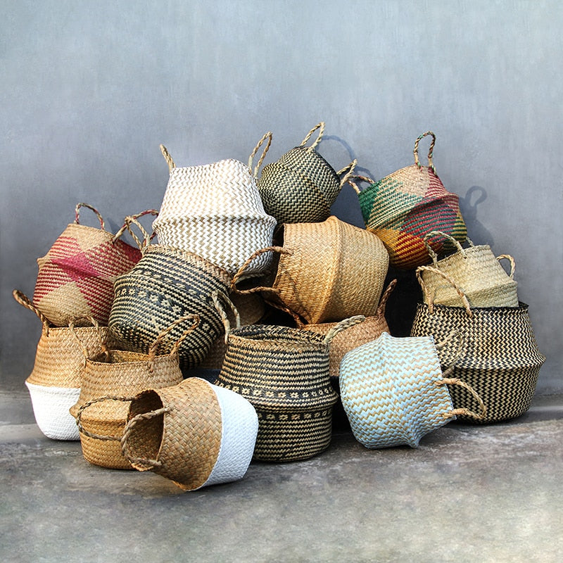 handmade woven baskets