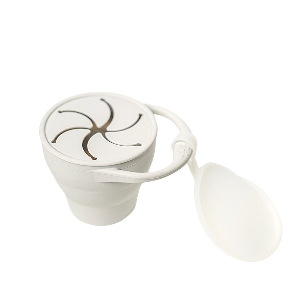 Mauve Snack Cup with Lid Clasp – RayPlay