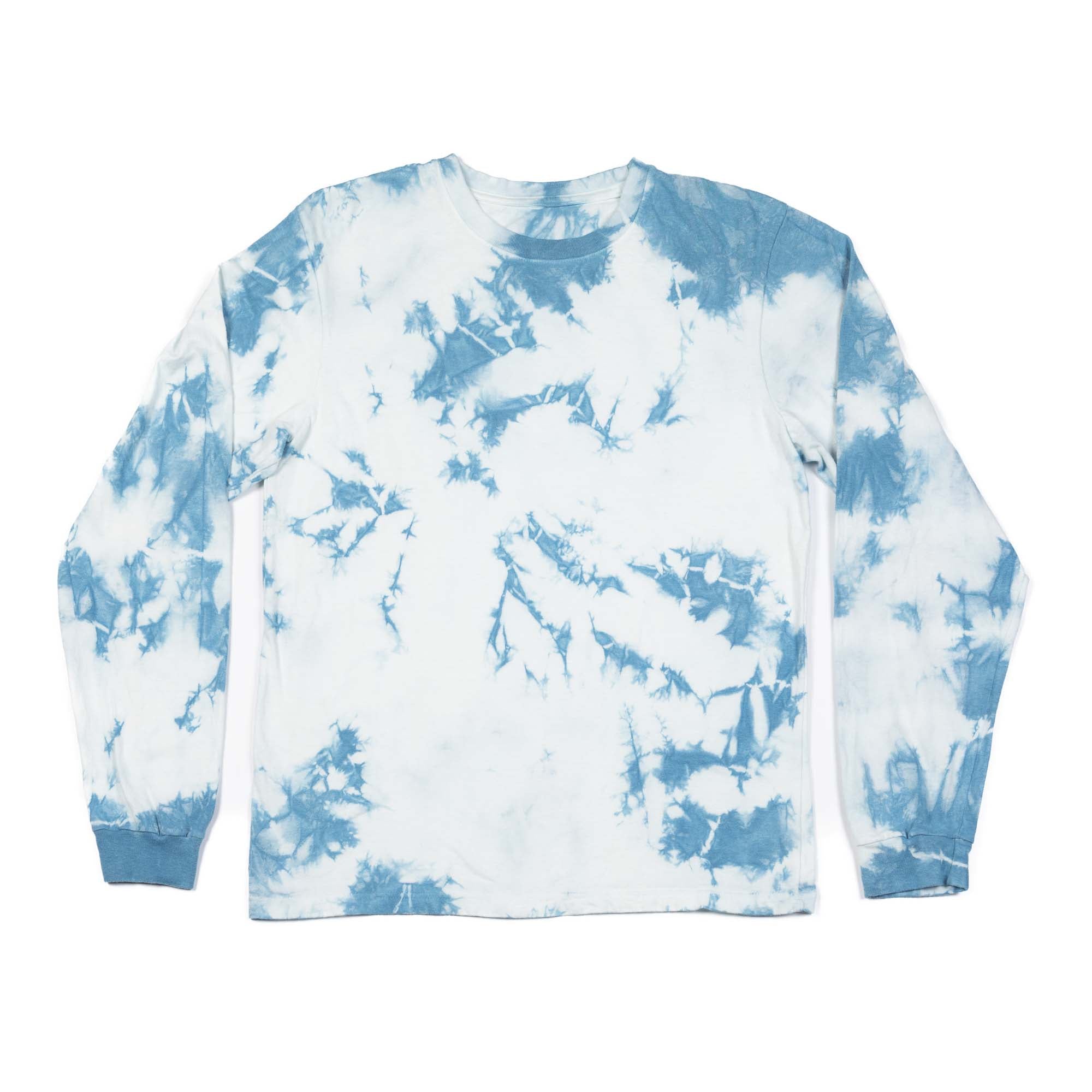 Natural Tie Dye T-Shirt - Slate