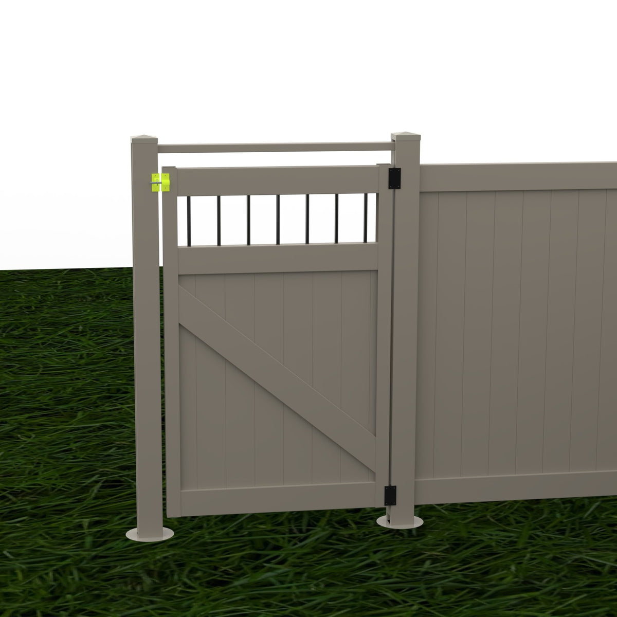 The Keystone® X - eXternal Mount Latch - Amco Fencing And Decks Inc.