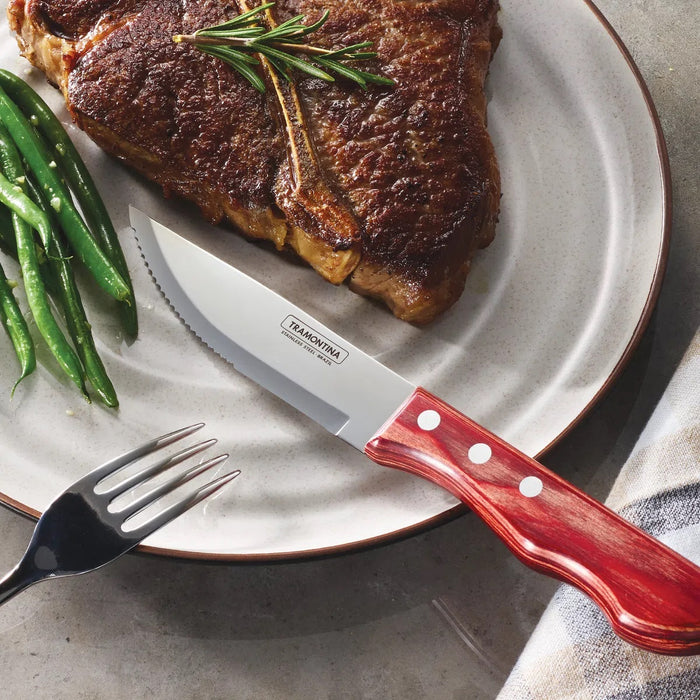 5 Jumbo Steak Knife, Rounded Tip, 3/4 tang - Set of 120 – Zafill  Distribution