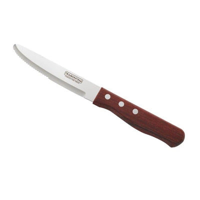 KitchenCrusader KI3252011 Round Tip Wood Handle Steak Knives