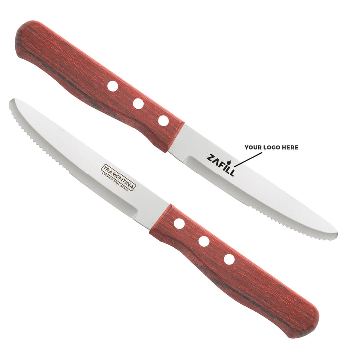 5 Jumbo Polywood Handle Steak Knife Pointed Tip - Set of 120 – Zafill  Distribution