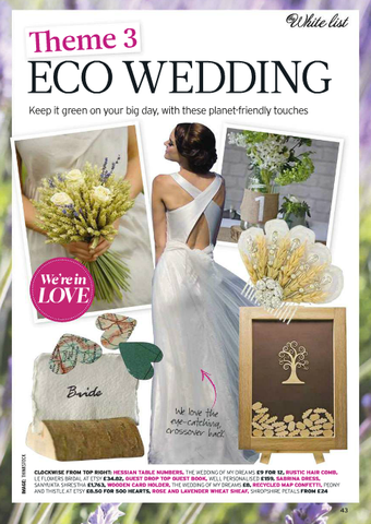 LeFlowersBridal présenté dans le magazine Perfect Wedding