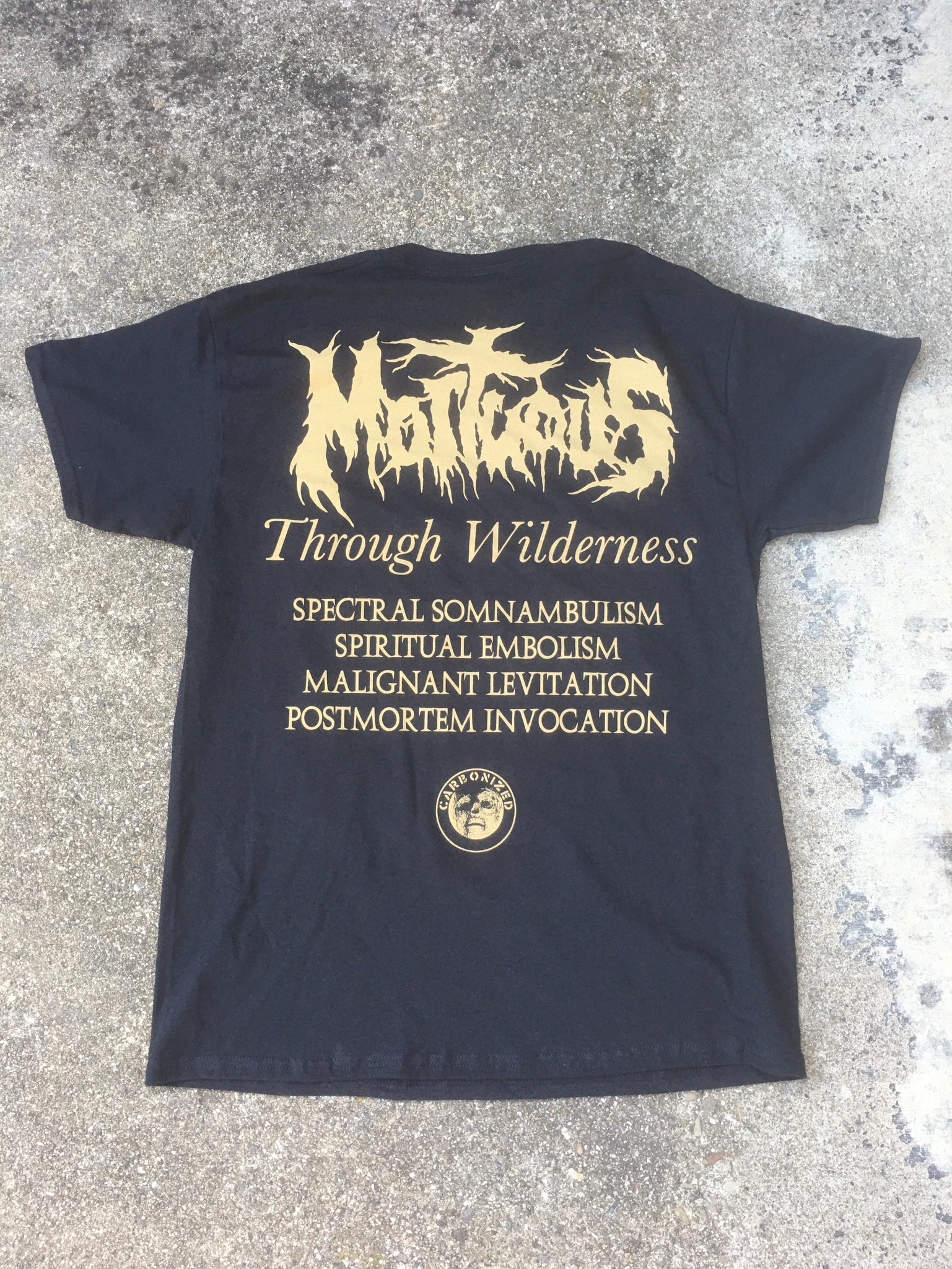 Mortuous - Through Wilderness Short Sleeve T-Shirt (2022 Press ...