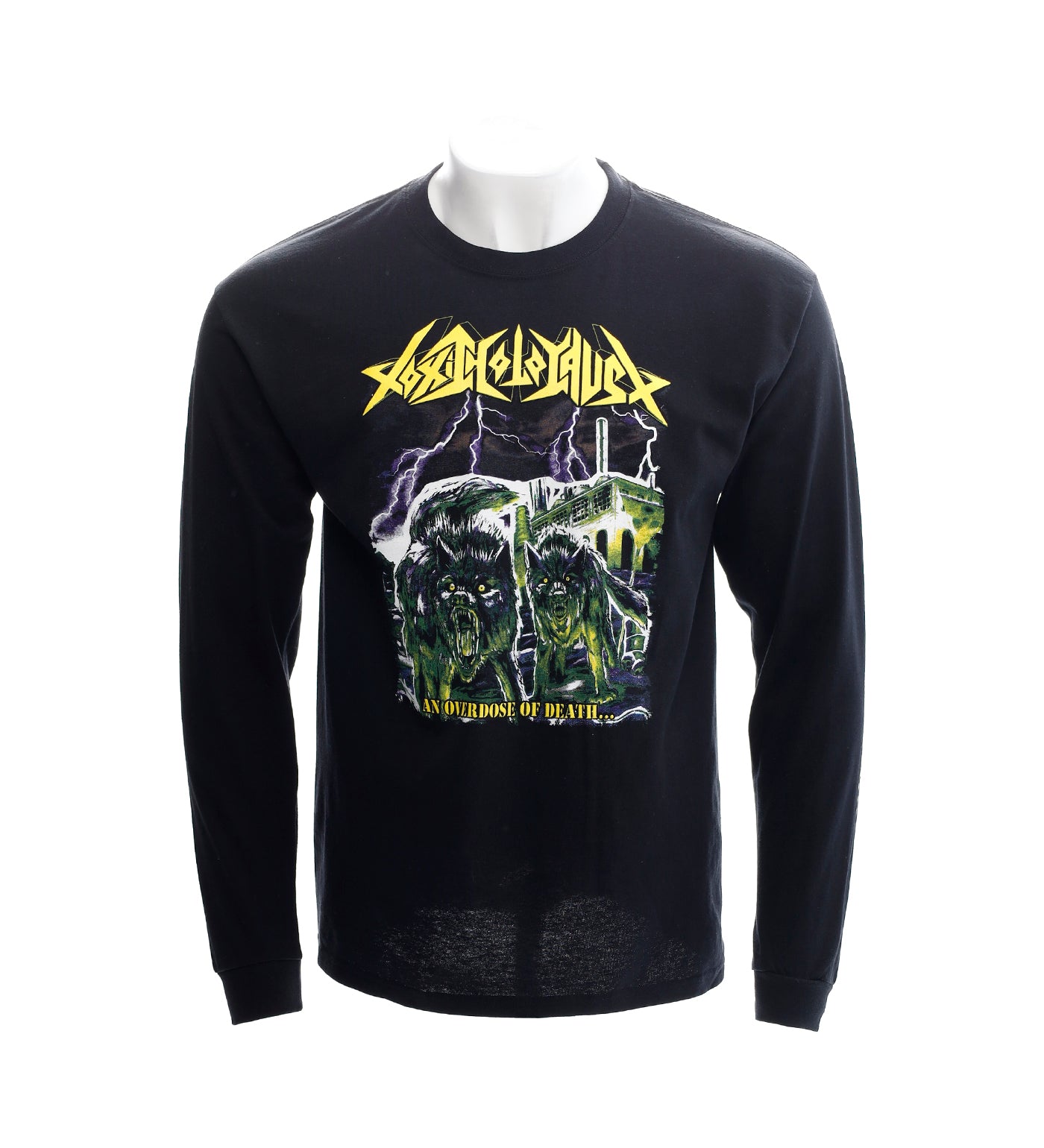 An Overdose Of Death L/S, Black