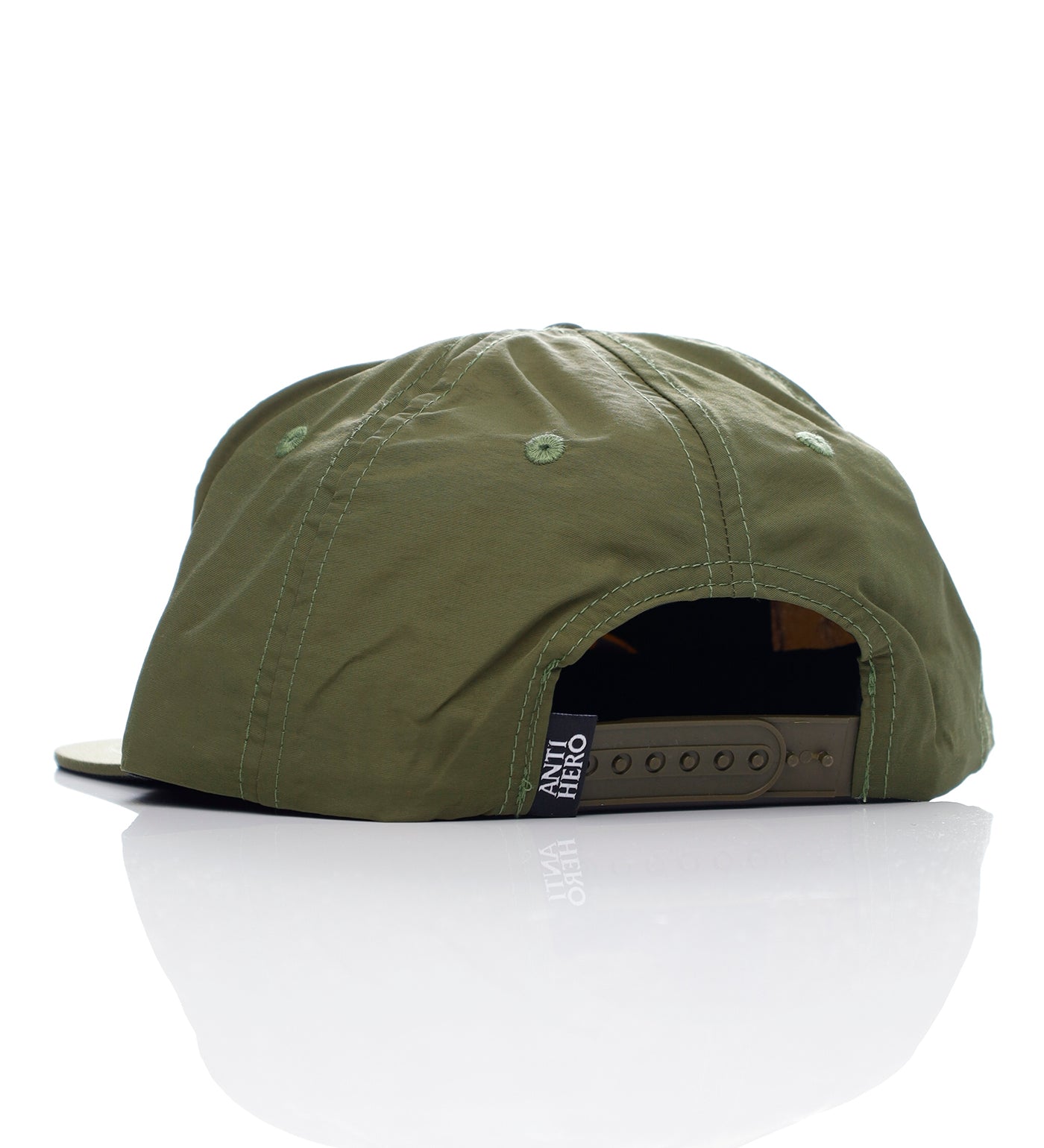 Basic Eagle Snapback, Olive/Yellow