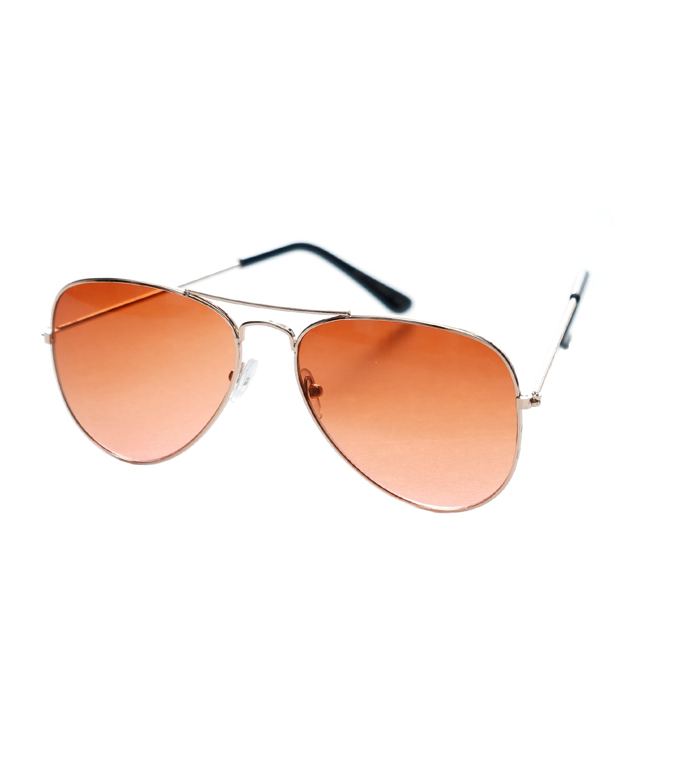 Aviator, Rose Gold/Orange