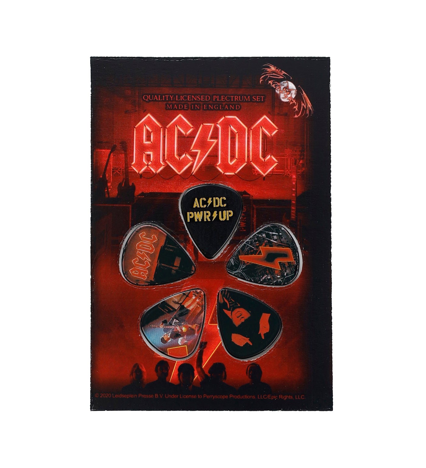 AC/DC Guitar Pick Set