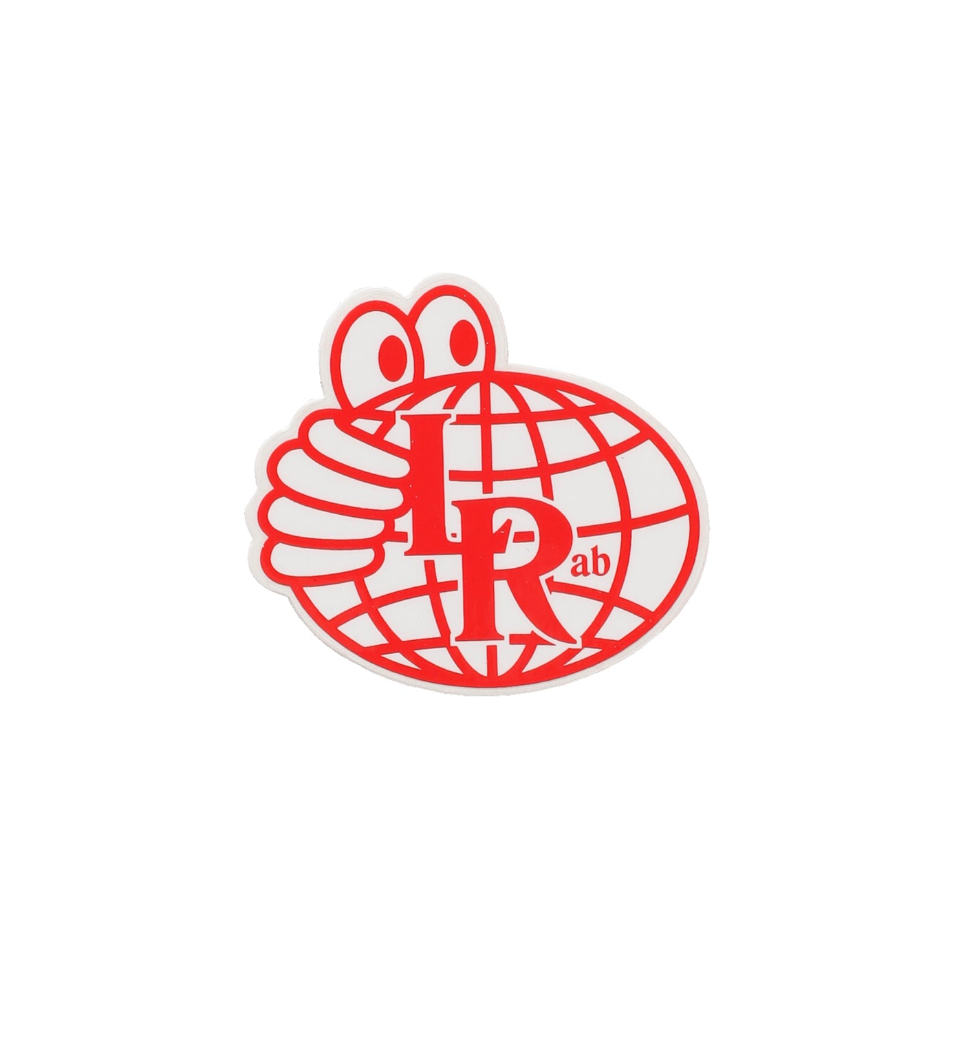 Atlas Monogram, Red/White