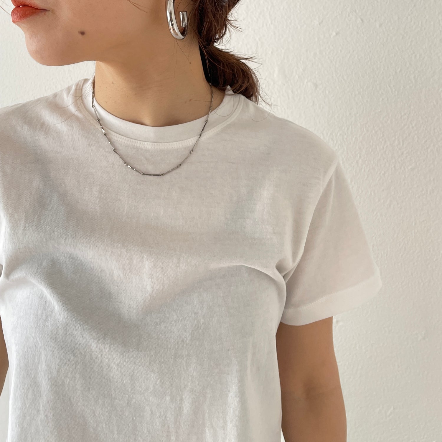 daily daily compact tee / ivory