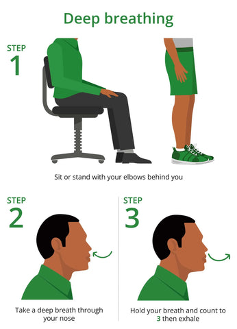 COPD breathing exercise