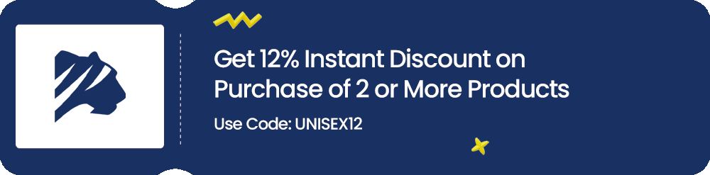 Get 12% Instant Discount on  Purchase of 2 or More Products