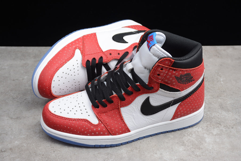 AJ1 Retro High SpiderMan Origin Story Driplocker Global