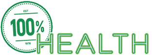 100% Health Logo