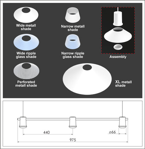 Material and size description Compose 3