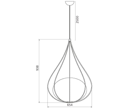 Hoop Drop storleksbeskrivning