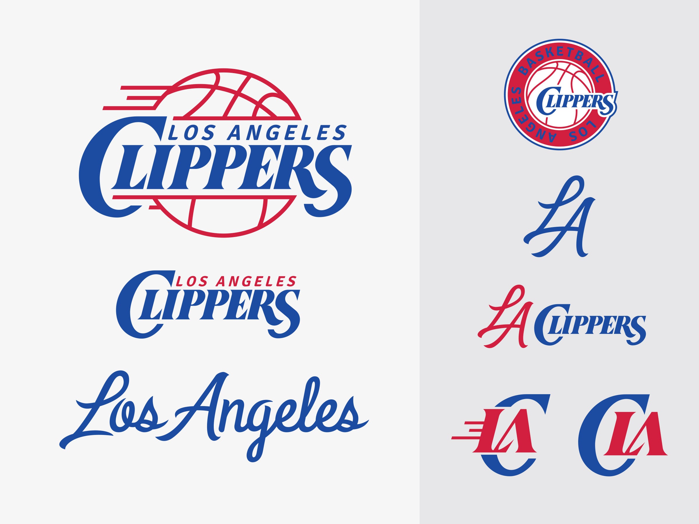 UNOFFICiAL ATHLETIC  Los Angeles Clippers Rebrand